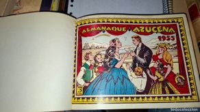 Tebeos: Almanaques, azucena, ardillita,tres hadas. Azucena extraordinarios.